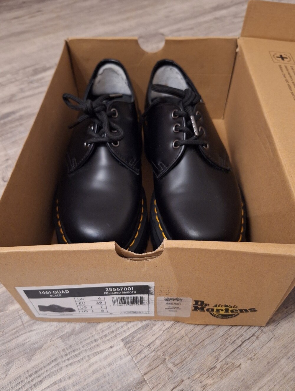 DR.MARTENS platform low black